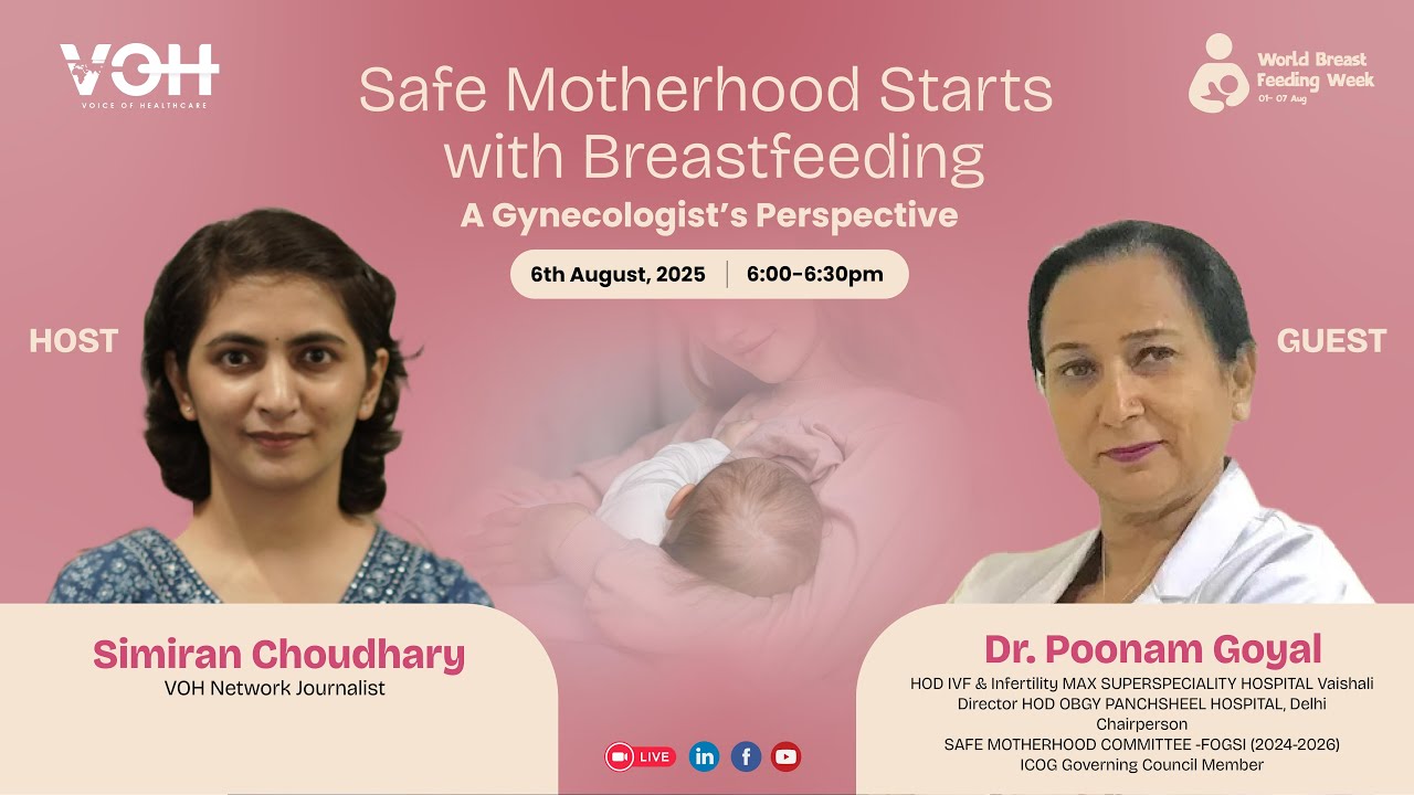 Virtual Session on Safe Motherhood Begins with Breastfeeding
