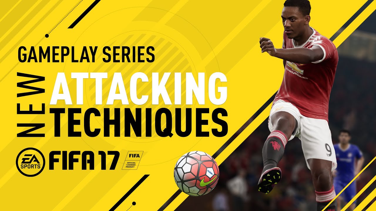 FIFA 17 Gameplay Features - New Attacking Techniques - Anthony Martial