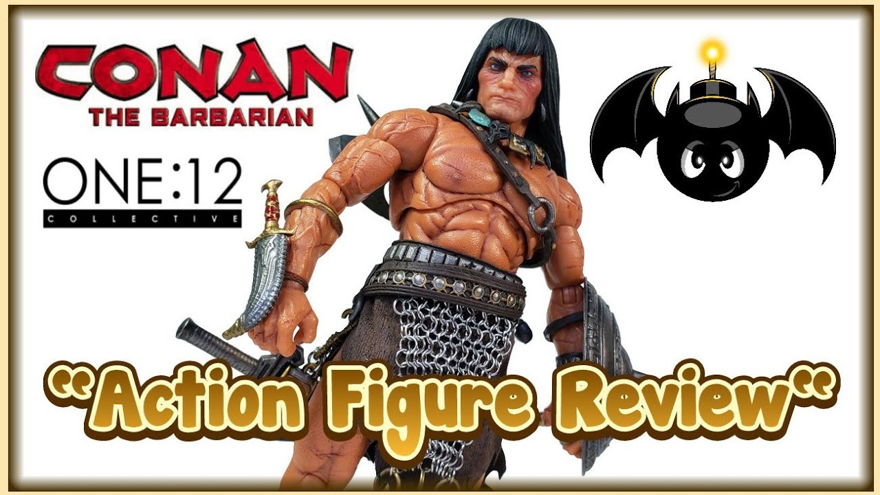 Mezco Toyz One:12 Collective Frank Frazetta Conan action figure review.