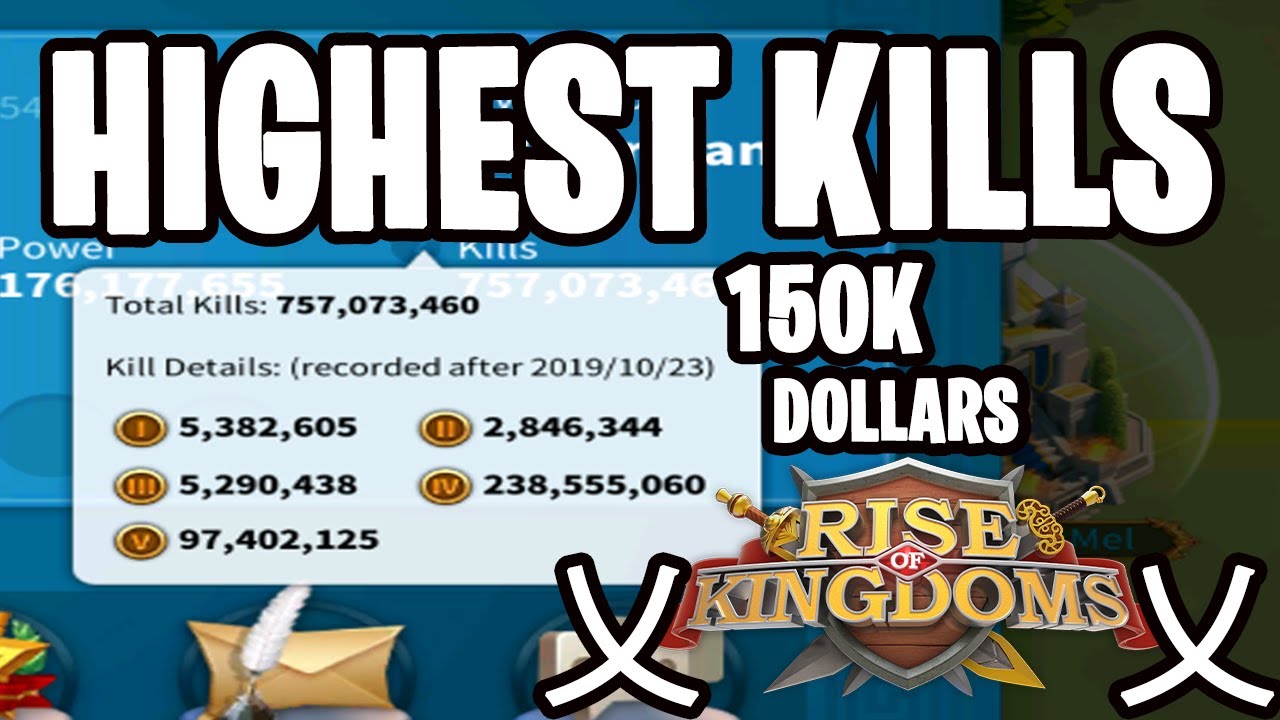 757M Kills Ultimate RoKer He Said $150K Value Account Revealed | Rise of Kingdoms
