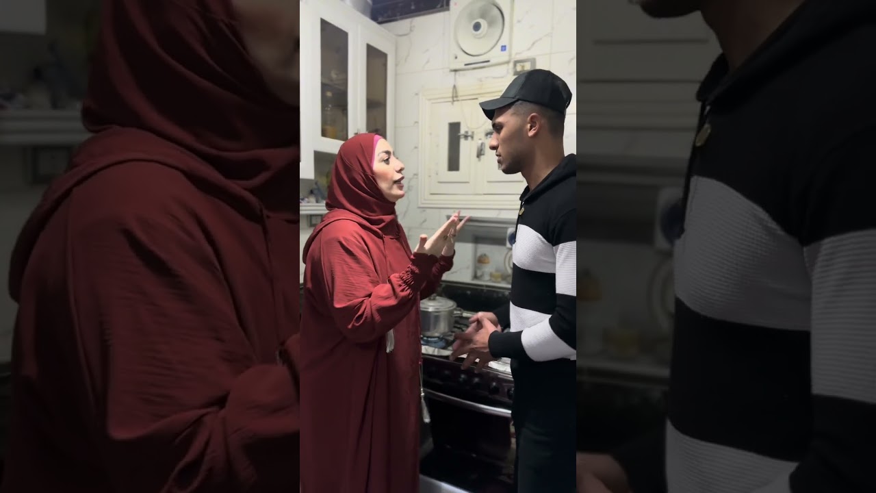 اخو زوجي دخل عليه المطبخ 