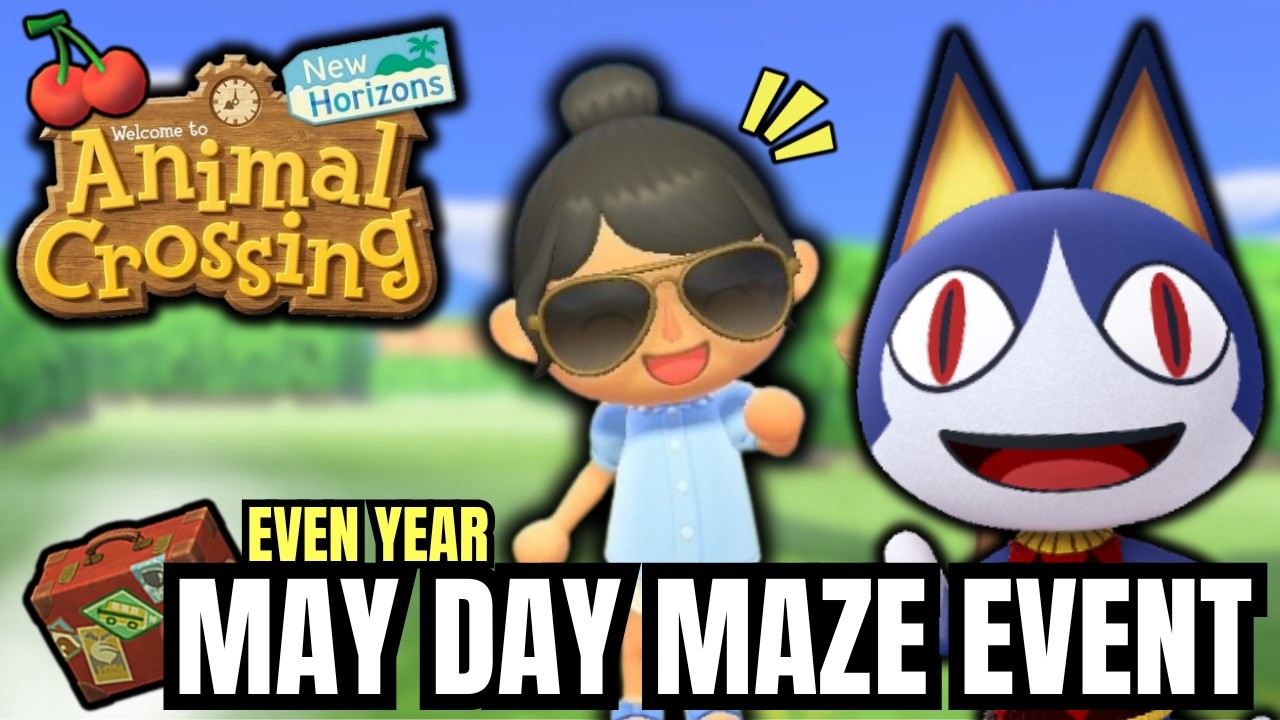 Простой лабиринт на Первомай 2026 | Animal Crossing: New Horizons