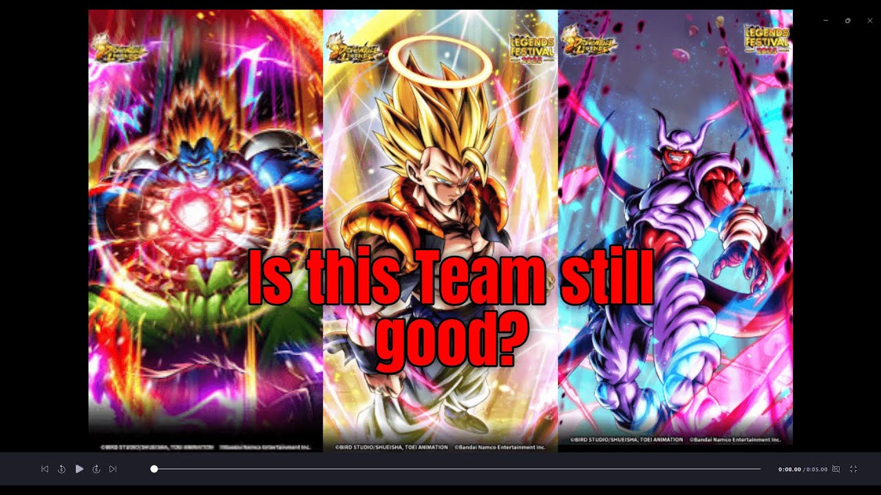 Using the Movies Team in the current Dragonball legends PvP Meta