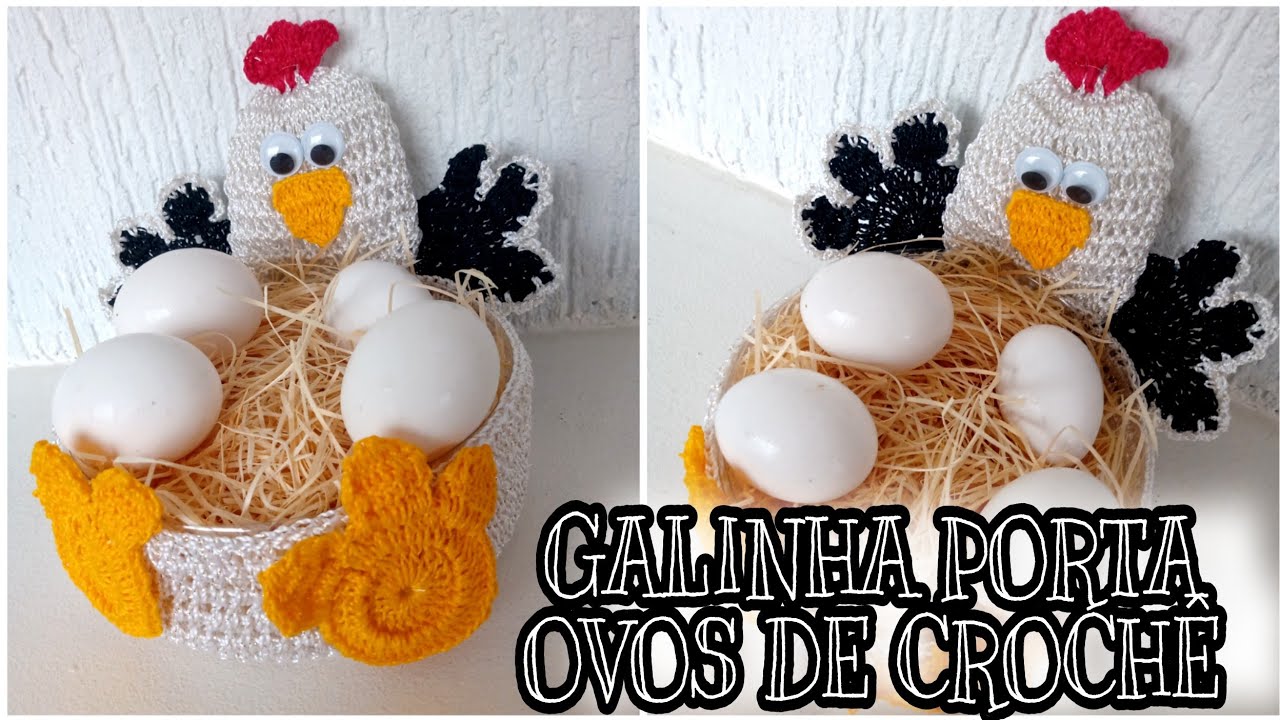 GALINHA PORTA OVOS DE CROCHÊ DIFERENTE/,veja o passo a passo, Galinha porta ovos