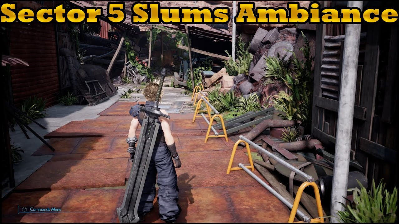 Sector 5 Slums Studying Ambiance (Final fantasy 7 Remake)