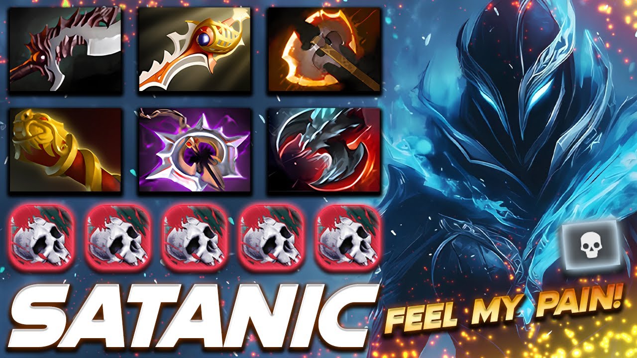 Satanic Phantom Assassin Mortred - Dota 2 Pro Gameplay [Watch & Learn]