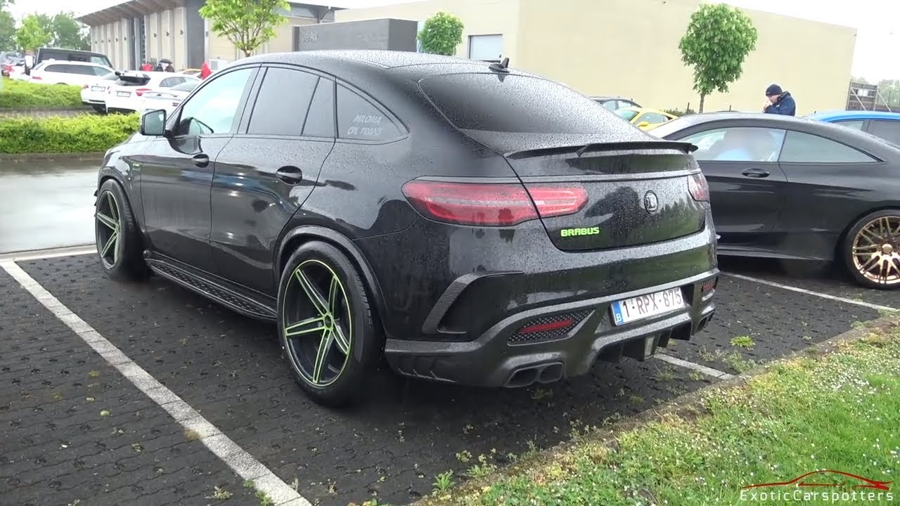 Brabus Mercedes-AMG GLE43 Coupe w/ ARMYTRIX Straight-Piped Exhaust,  Crazy Pops & Crackles!