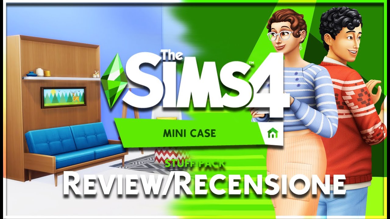 THE SIMS 4 ITA MINI CASE / TINY LIVING -COMPRA|COSTRUISCI [REVIEW/RECENSIONE]