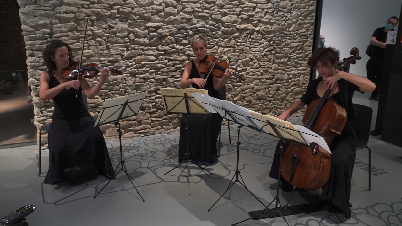 Gestes, 8 mouvements pour trio à cordes de Philippe Manoury