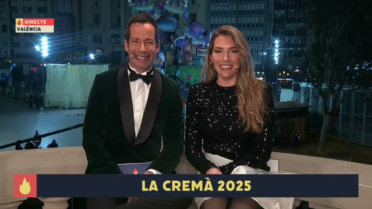 Crema falles 2025 a punt canal nou 9 rtvv 19.03 2025