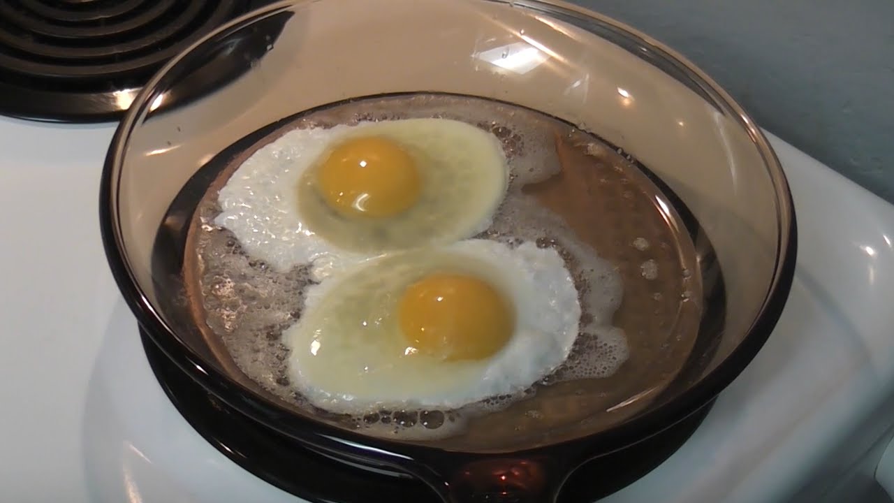 Corning Visions Skillet - Eggs Over Easy a Year Later