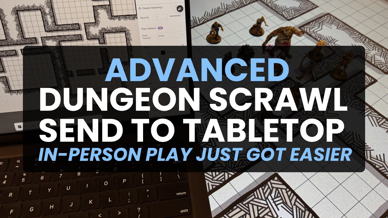 💪 Расширенная версия Dungeon Scrawl: Отправьте на настольную игру! 💪