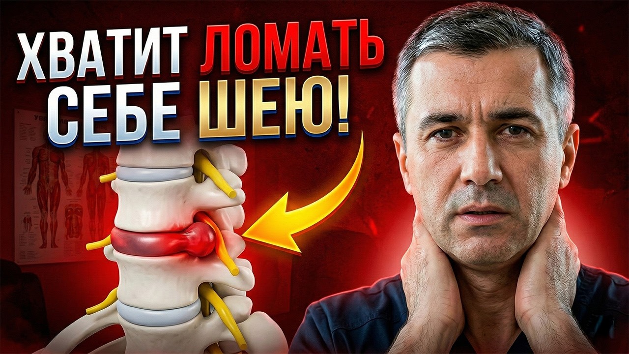НИКОГДА НЕ ХРУСТИ ШЕЕЙ, ПОКА НЕ ПОСМОТРИШЬ ЭТО! 🛑 ИНСУЛЬТ ЗА ОДНУ СЕКУНДУ! 😱