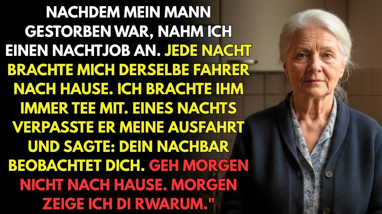 Mein Nachtfahrer verpasste meine Ausfahrt – und dann sagte er das…