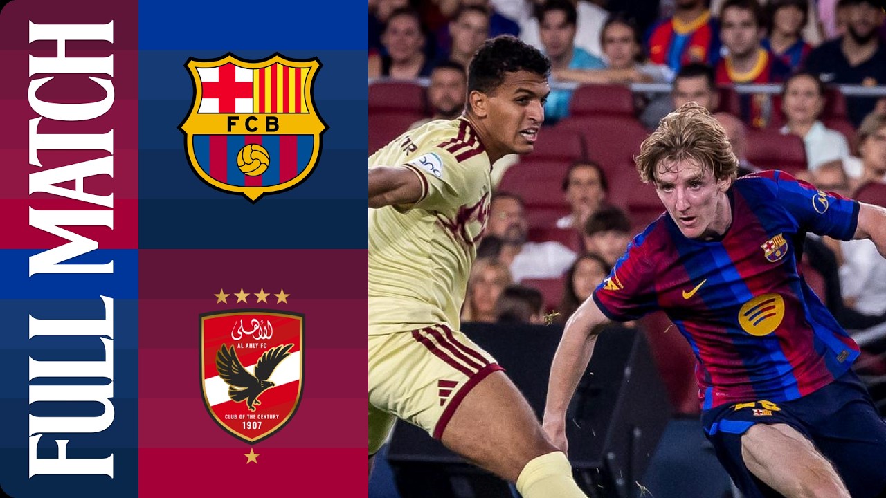 FULL MATCH | FC BARCELONA vs AL AHLY | PRE-SEASON 2026/27 💙❤️