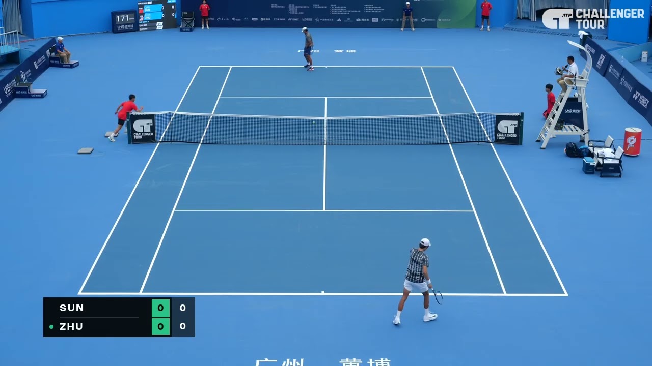 Qian Sun (CHN) vs Evan Zhu (USA) | 2025 Guangzhou Huangpu Q1