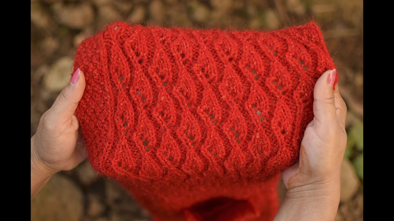 Knitting Left Side of Cardigan (Part - 1)
