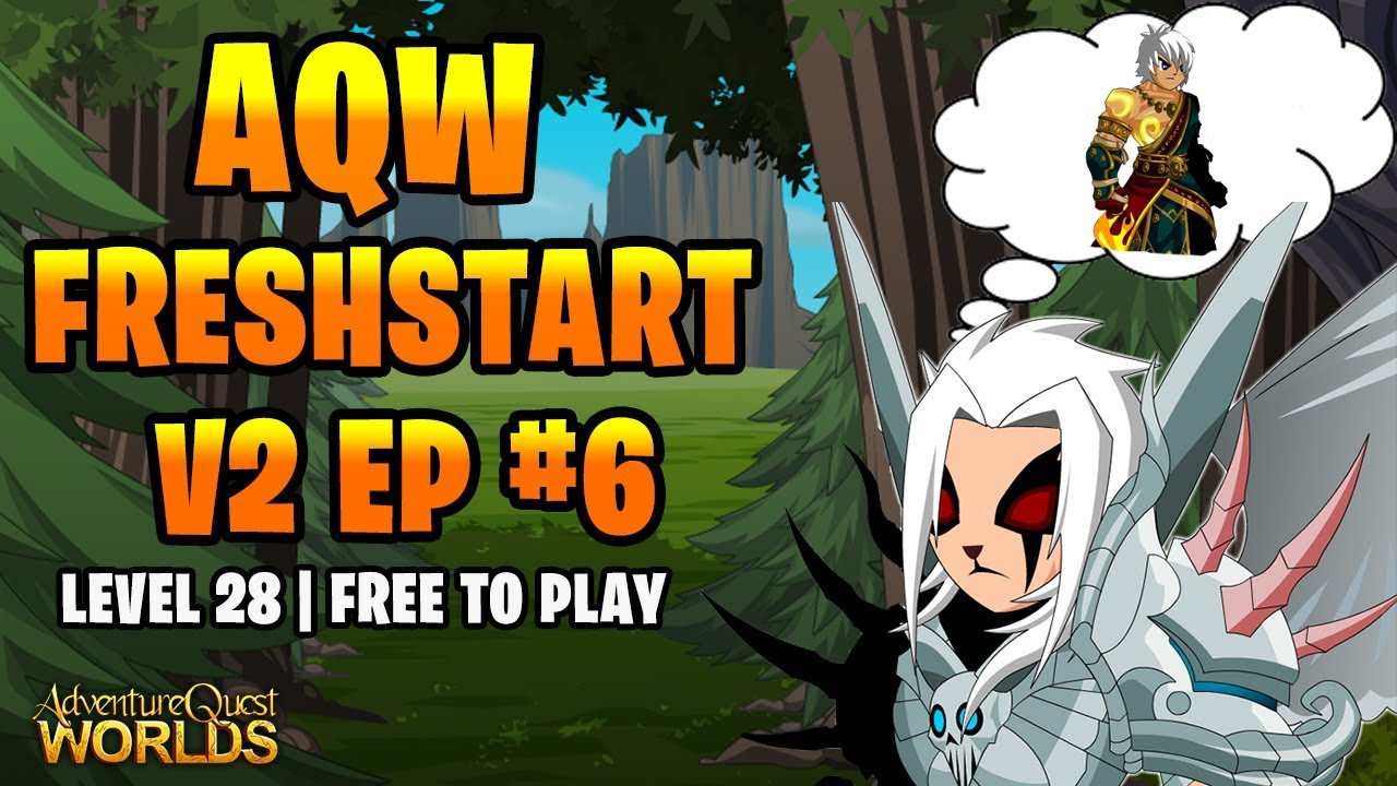 AQW Fresh Start V2 F2P Episode 6 - MY NEXT CLASS??