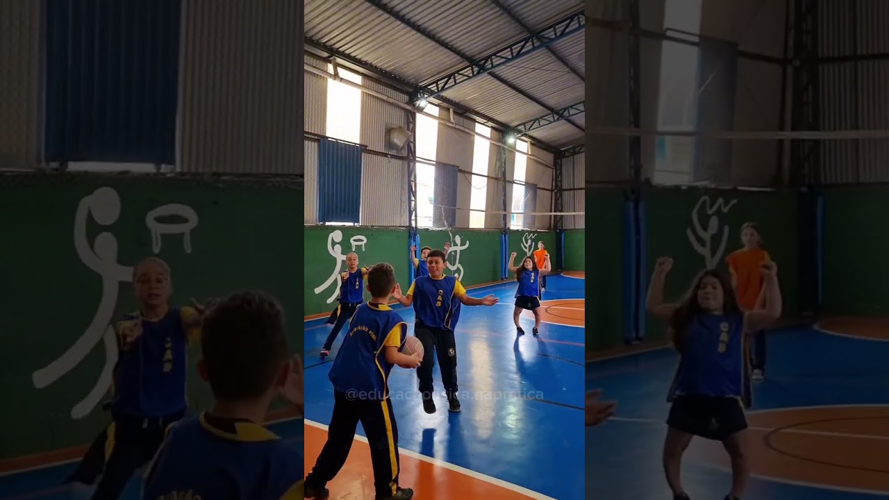 Vôlei adaptado! #esporte #voleibol #educaçãofísica #jogos