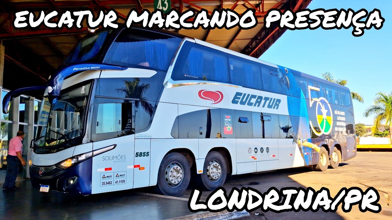MOVIMENTO DE ANO NOVO NA RODOVIÁRIA DE LONDRINA/PR | MOVIMENTAÇÃO DE ÔNIBUS DAS 7:40 ÀS 8:35