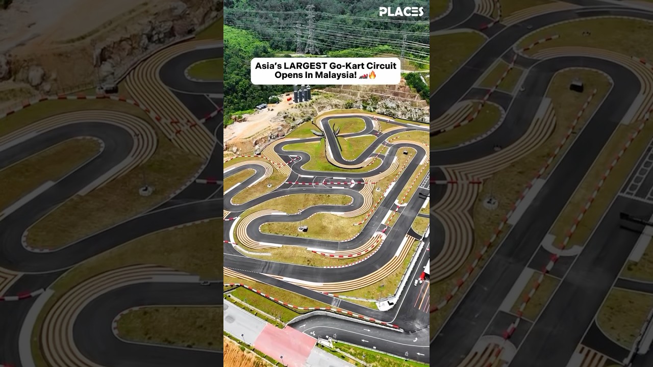 Asia&rsquo;s LARGEST Go-Kart Circuit Opens In Malaysia! 🏎️🔥