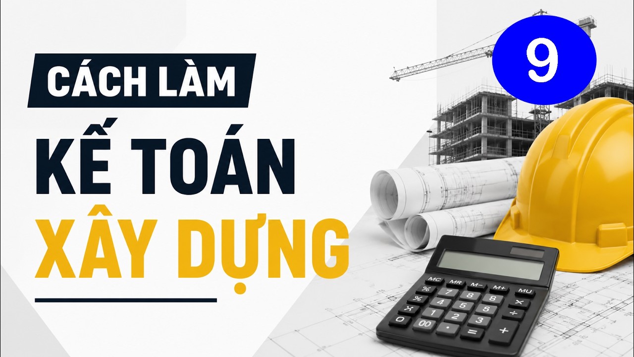 Cách làm kế toán Công ty Xây dựng - Tập 9 - Cách xác định KQKD tháng 01/2023