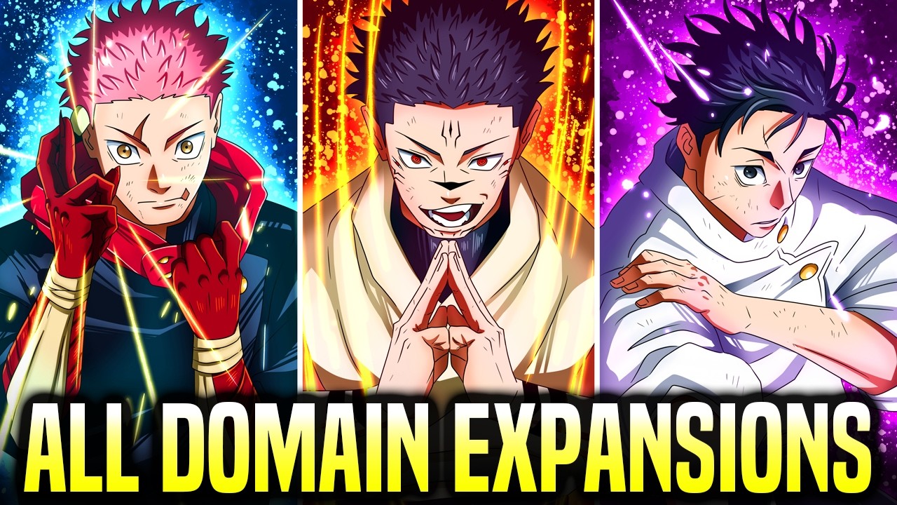 ALL 14 Domain Expansions In Jujutsu Kaisen Explained!