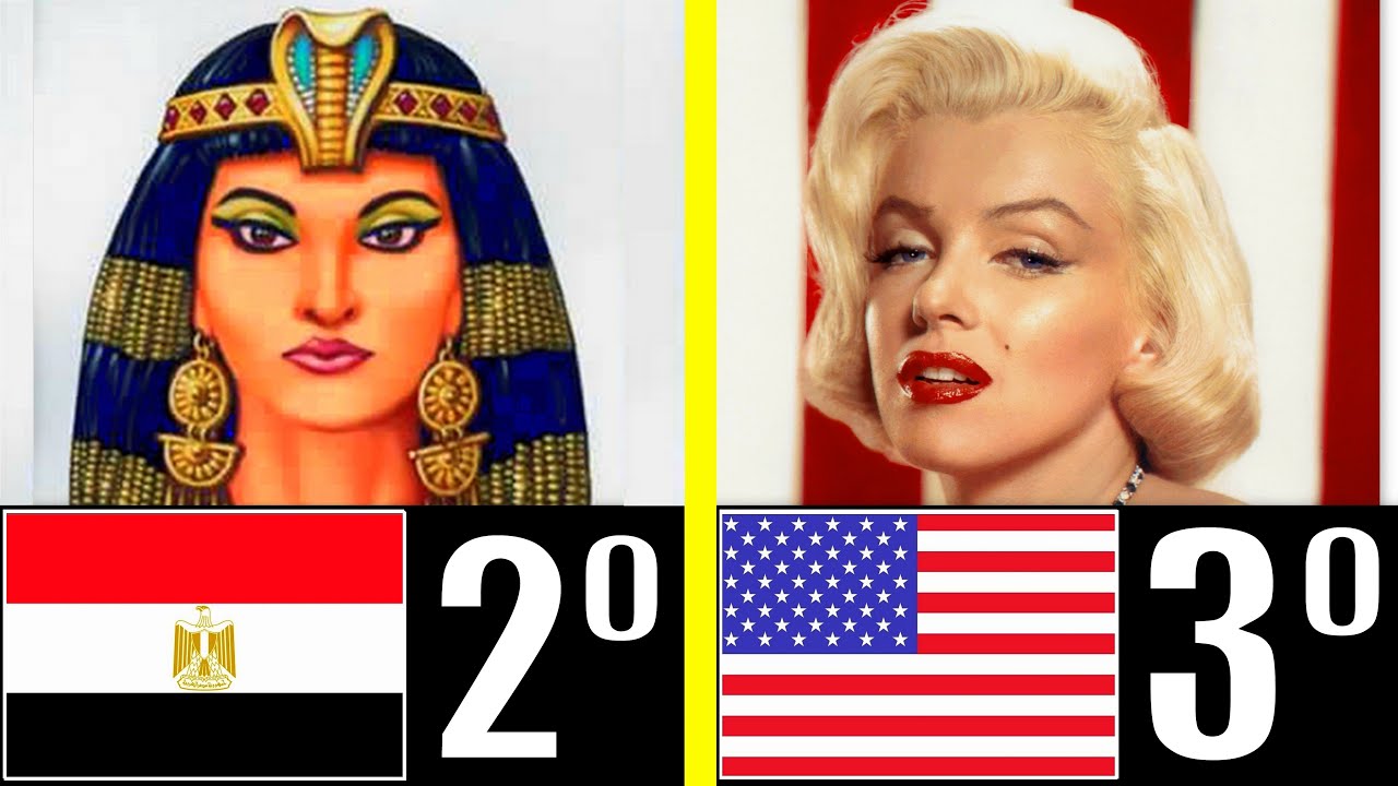 LAS 10 MUJERES M&Aacute;S FAMOSAS DE LA HISTORIA
