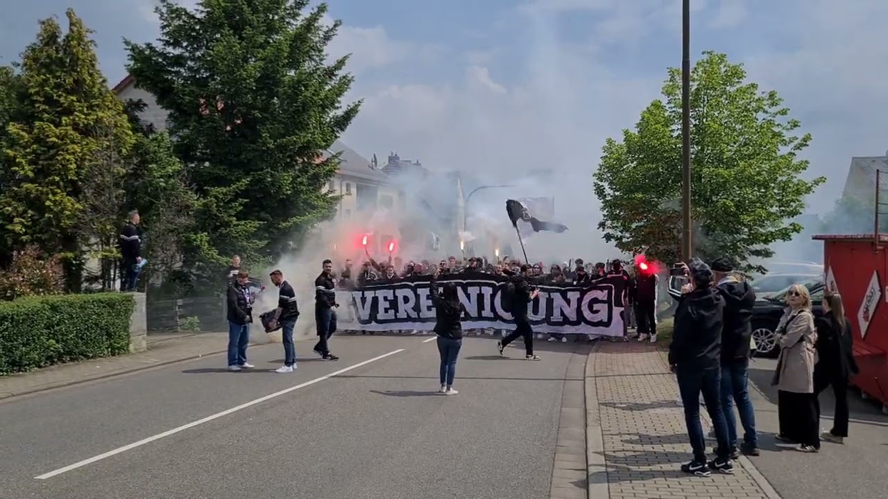 Fanmarsch SV Elversberg 19.05.2024