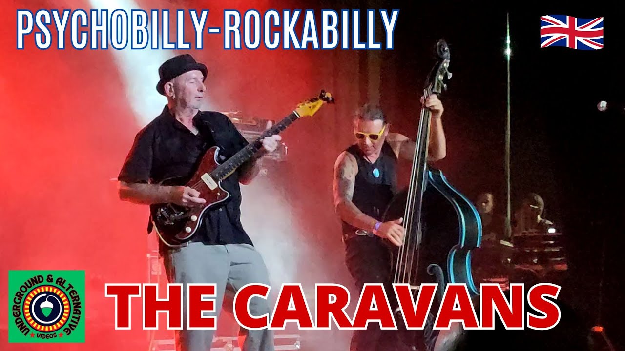 ⚡THE CARAVANS ¡ Veteran Psychobilly Band ! PSYCHOBILLY MEETING 2024