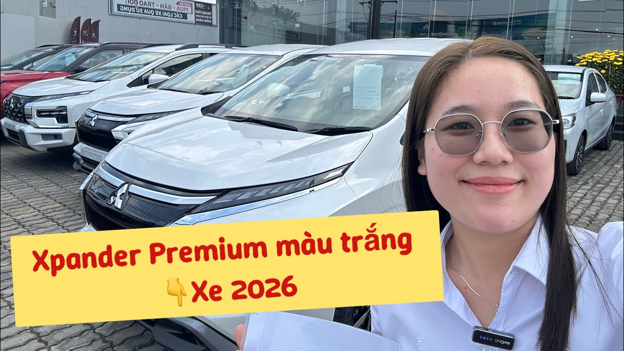 Xpander Premium màu trắng 2026 | Cập nhật giá lăn bánh tháng 2/2026 mới nhất #mitsubishi #xpander 