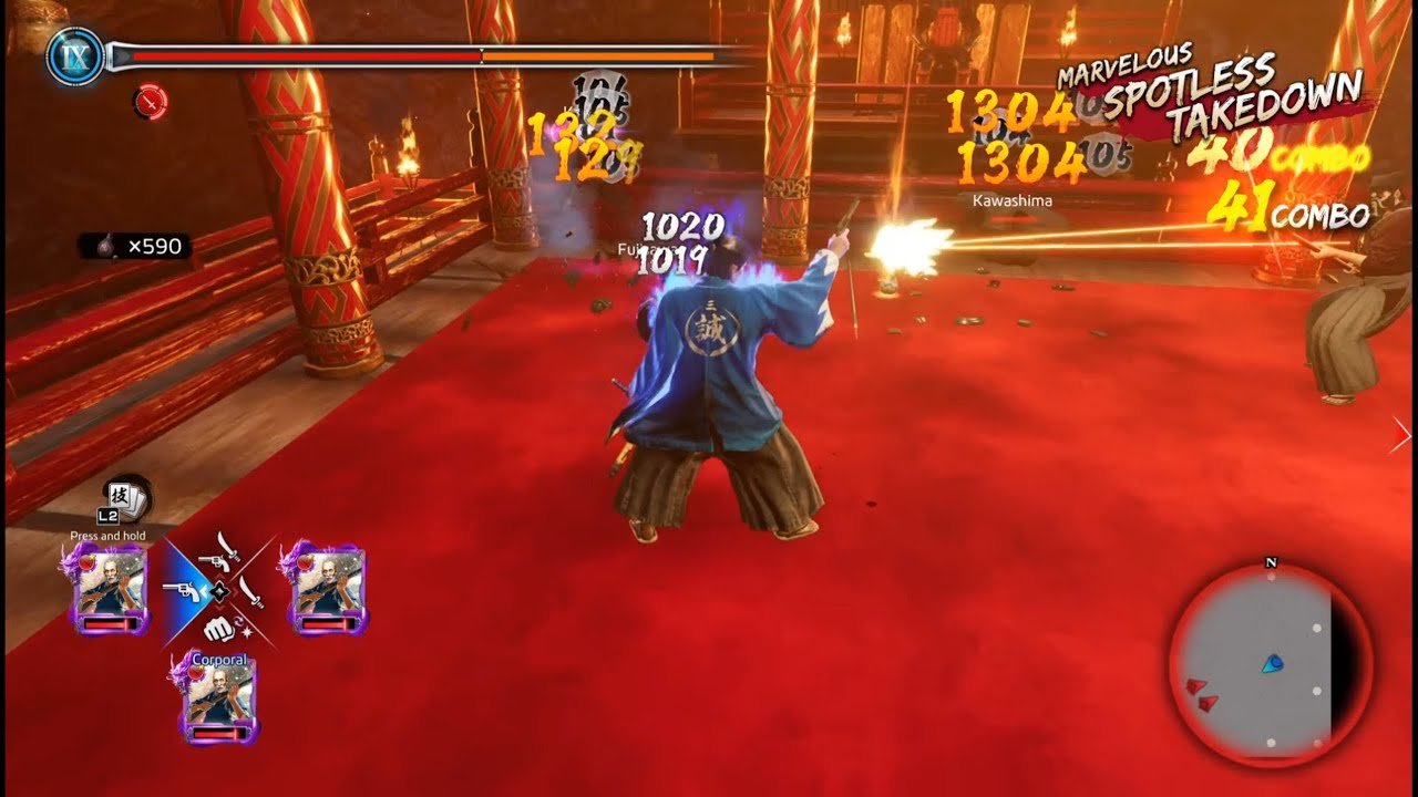 Like a Dragon: Ishin - Sanada Nobuyasu, best gun in the game