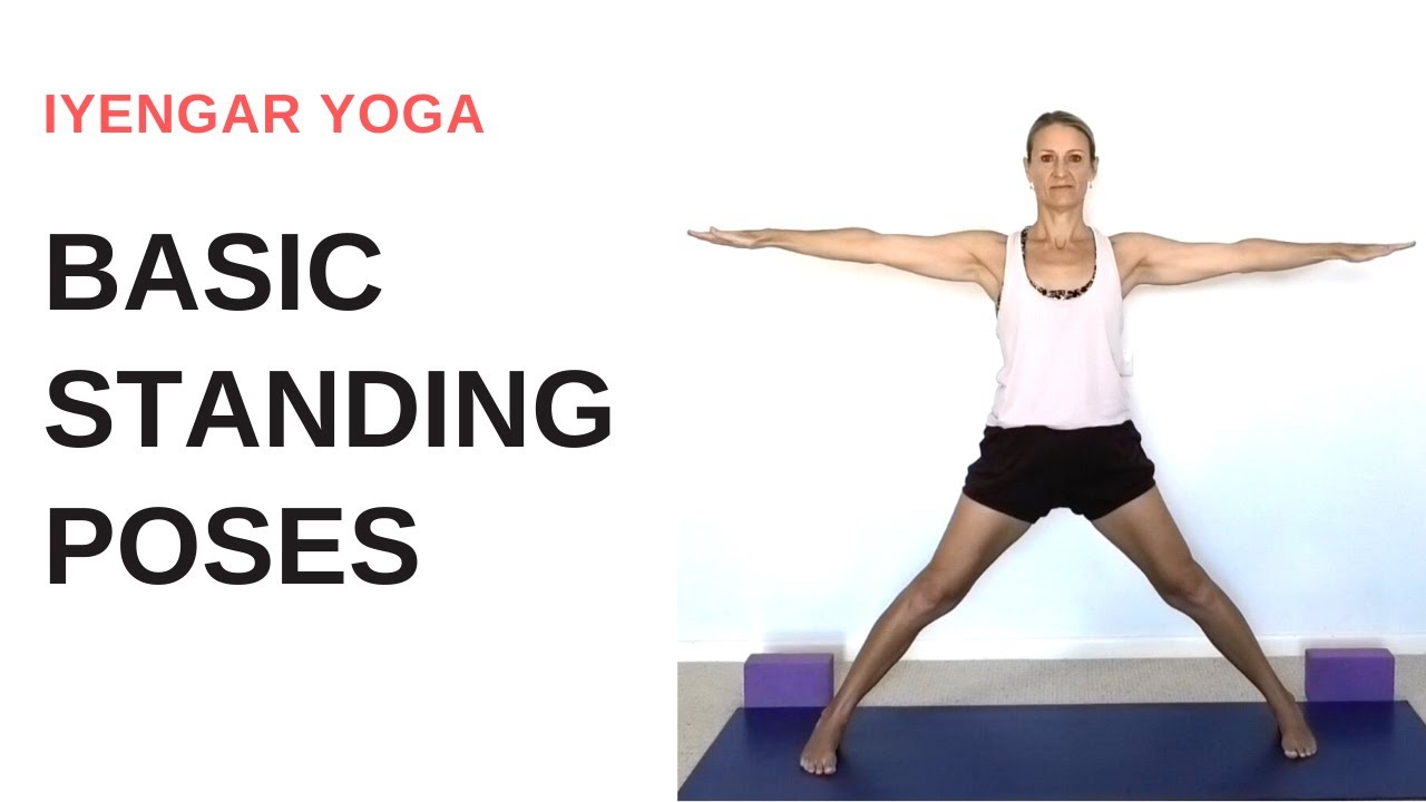 Basic yoga STANDING POSES | Iyengar yoga