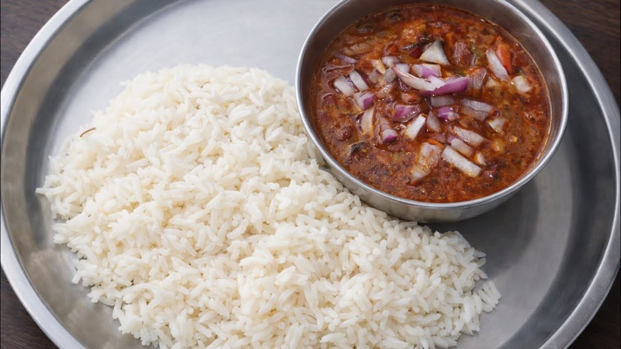 Chatkaredar rajma chawal#desi food#desi zayka by tn