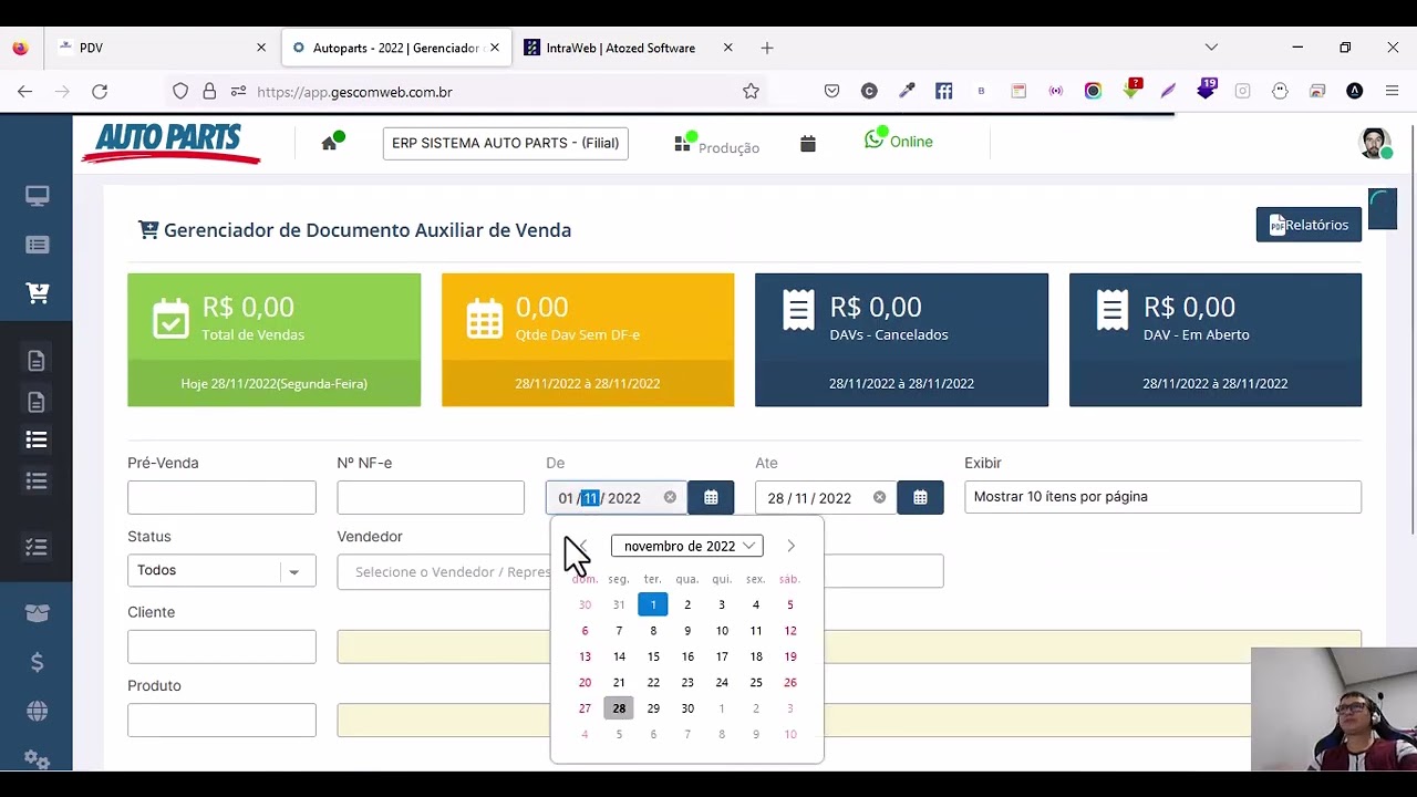 Delphi + Intraweb,Sua Aplicação Delphi PDV,ERP na Web Aula01