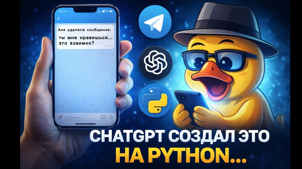 ChatGPT написал бота для чтения удаленных сообщений. Я такого не ожидал...