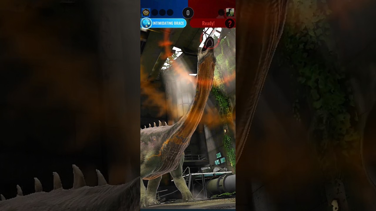 🔥TRYKOSAURUS🔥Vs🔥AMPELOREX🔥- Jurassic world alive #shortvideo