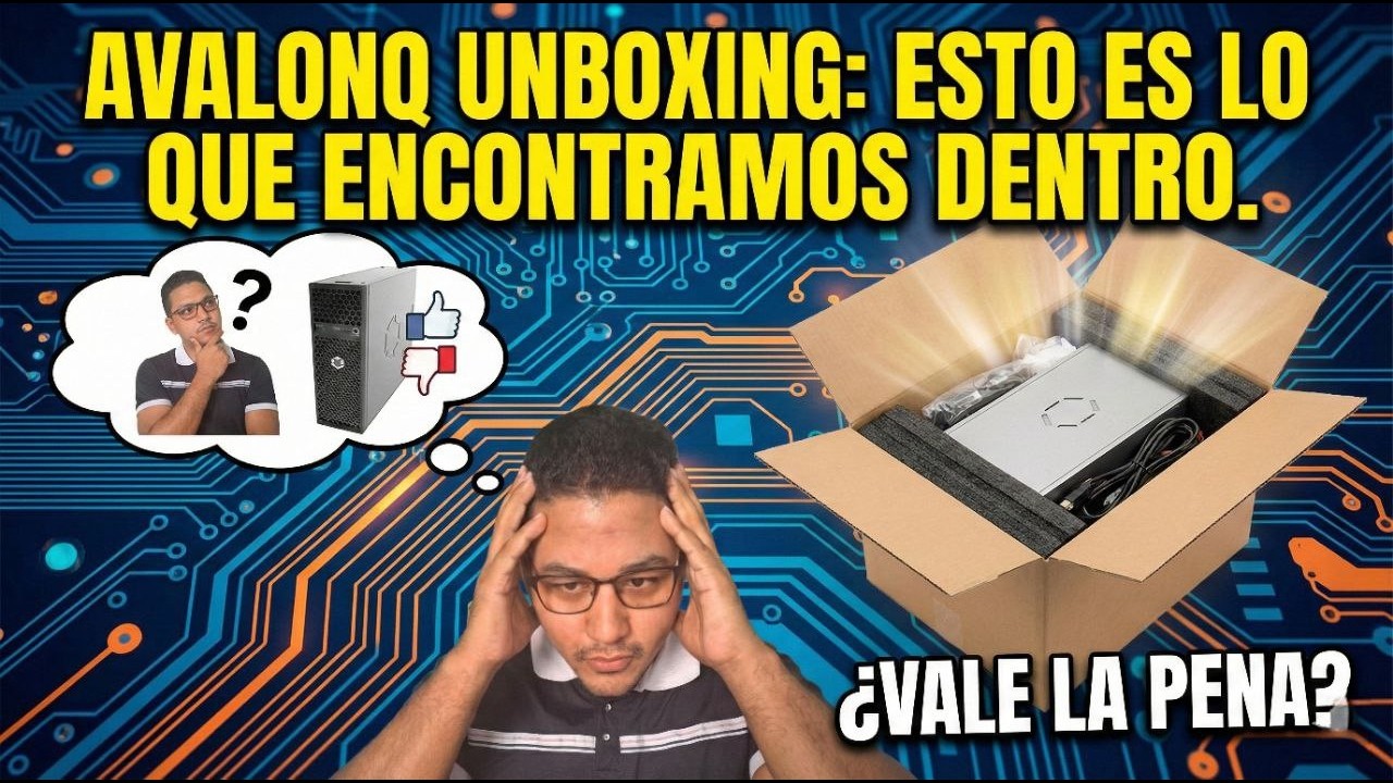 AvalonQ Unboxing: Esto es lo que encontramos dentro