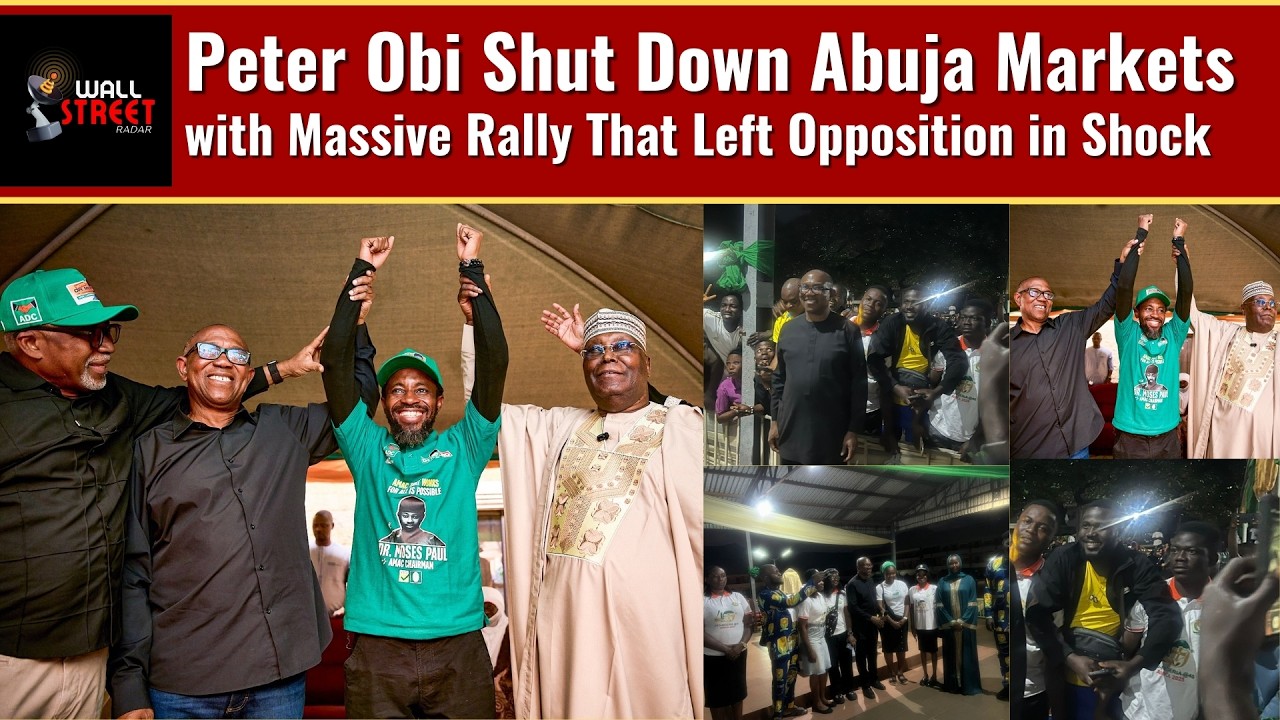Peter Obi Just Shut Down Abuja Markets with Massive Rally, AMAC Election