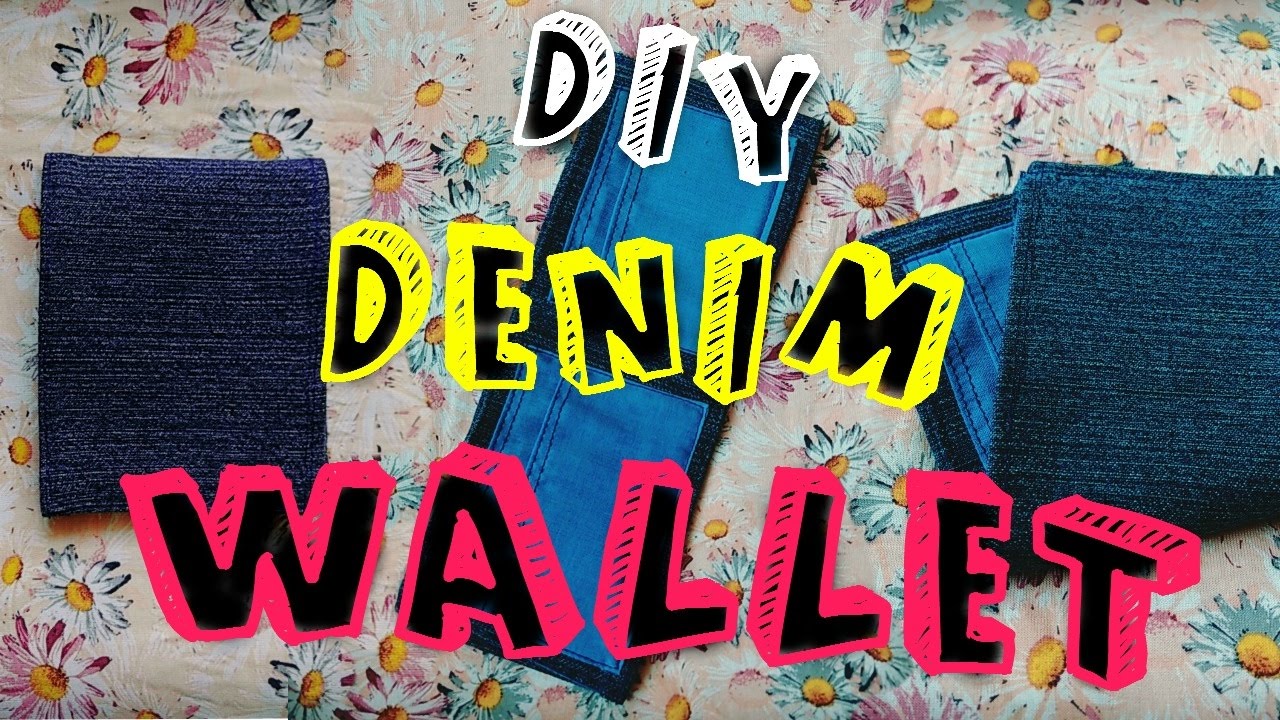 DIY Wallet from Old Jeans...!!! | MashDIYzone