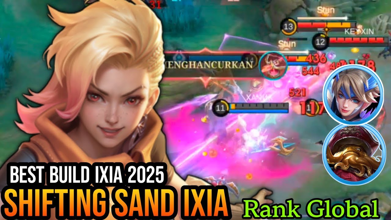 IXIA BEST BUILD 2025 - MOBILE LEGENDS BANG BANG