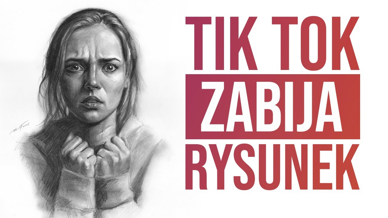 Tik Tok ZABIJA Rysunek