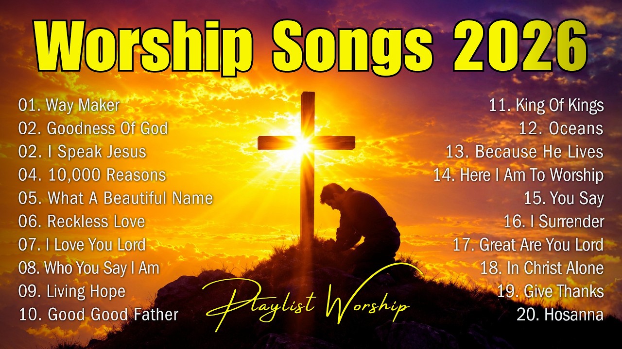 Praise and Worship Songs 2026 🙏Best Morning Hillsong Worship with Lyrics ✝️ Peaceful Christian Music
