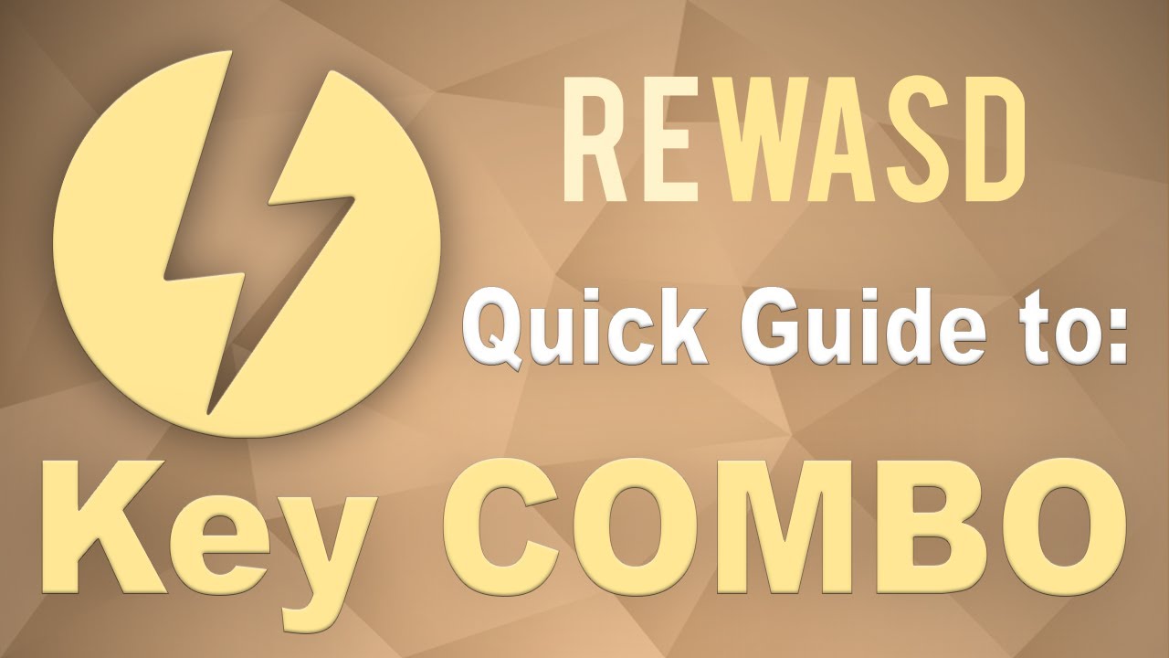 Key Combo - reWASD Quick Guide