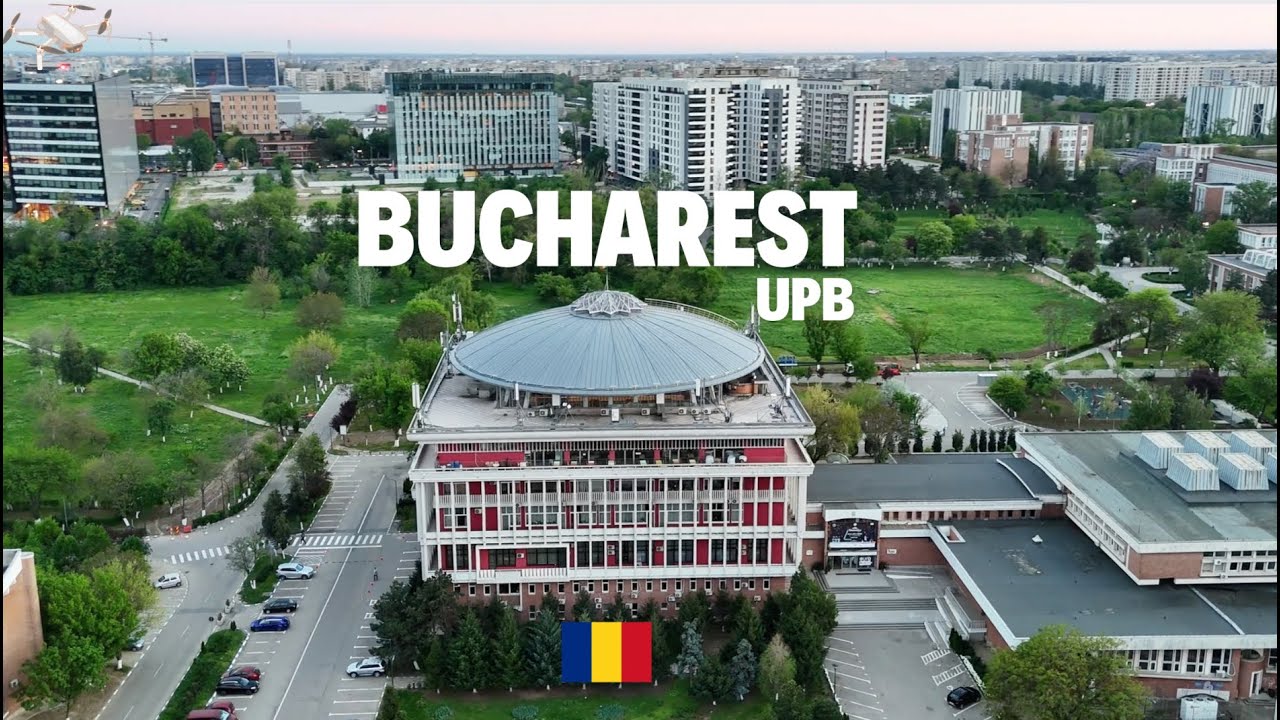 BUCURESTI  ROMANIA | Politehnica Bucuresti | Competitie de Dans la Poli | Drone Video 4K Ulta HD