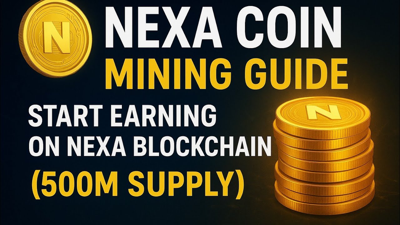 🚀 NEXA Coin Mining Guide | Start Earning on Nexa Blockchain (500M Supply)