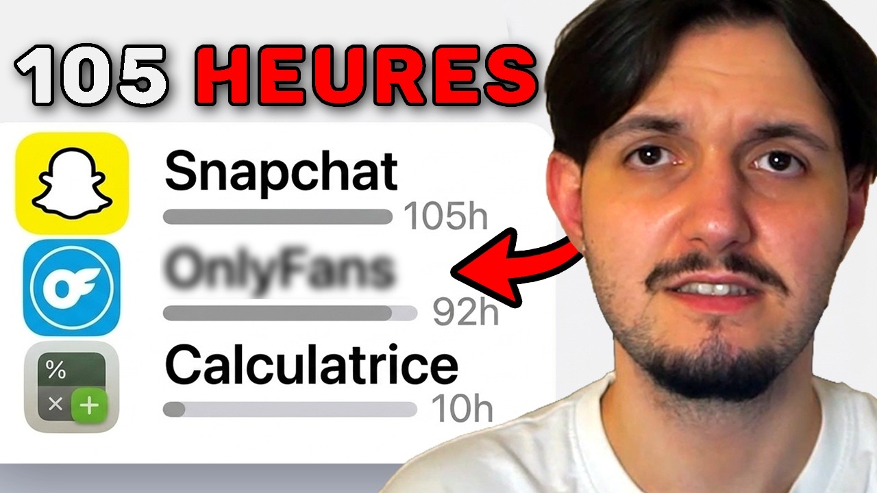 Je juge les temps d'écran de mes viewers et c'est terrifiant...