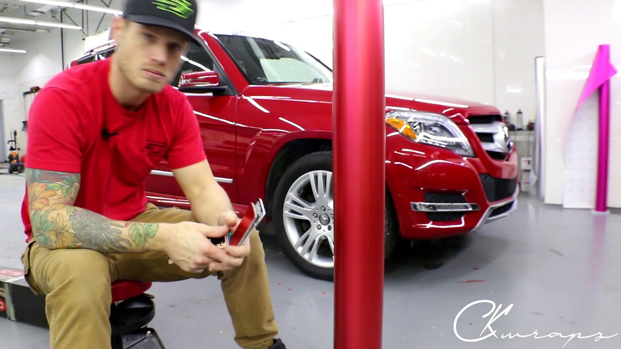 CYS Vinyl Comparison To Avery and Vvivid Satin Red Chrome  By @ckwraps