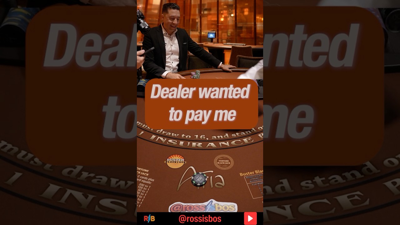 Этот дилер пытается мне заплатить, ДАЖЕ КОГДА Я ПРОИГРЫВАЮ!! #rossisboss