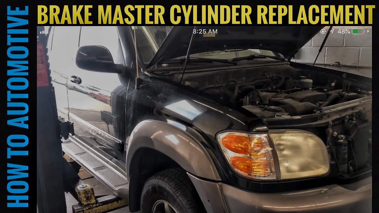 How To Replace The Brake Master Cylinder On A 2000-2007 Toyota Sequoia